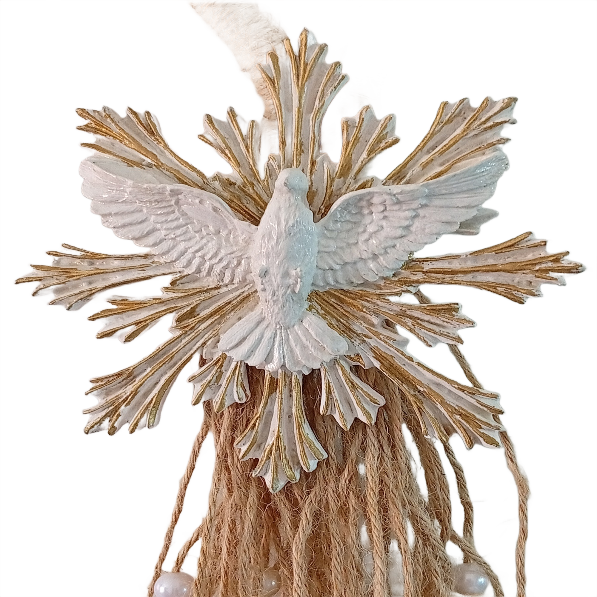 Pingente de Porta Espírito Santo (Maior com detalhes dourado) - 2